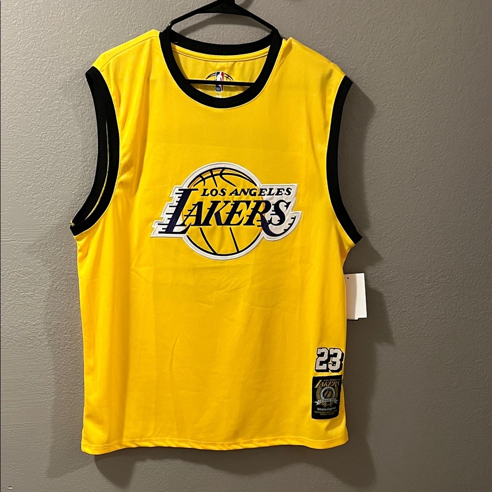 NBA Los Angeles Lakers Yellow Jersey